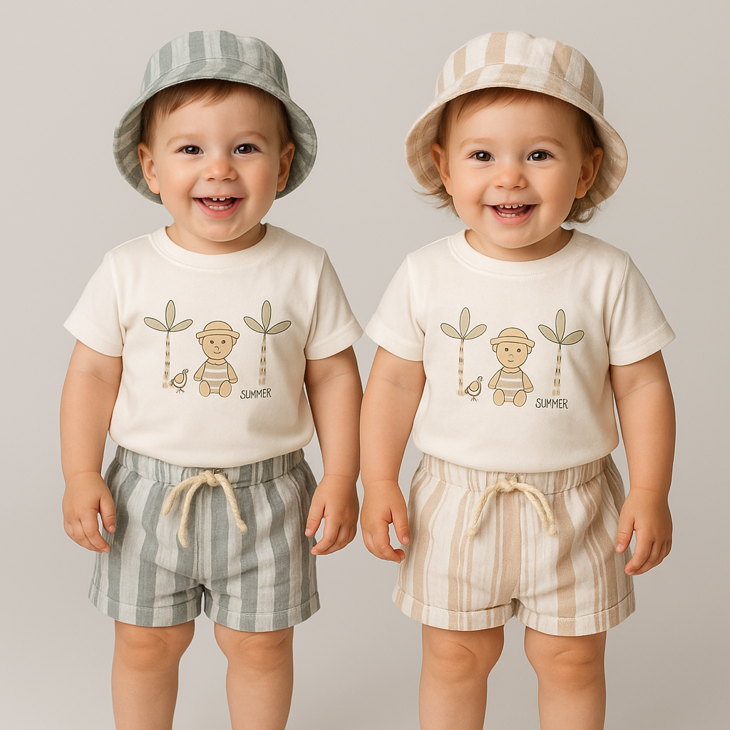 Baby Safari Unisex Short Set