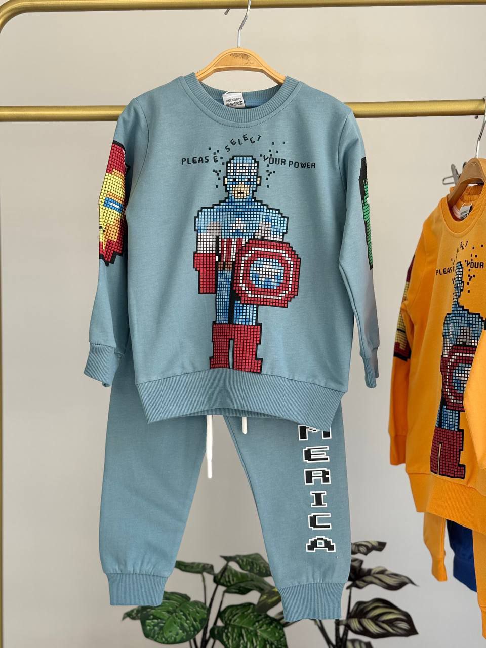 American Hero Casual Jogger Set-2